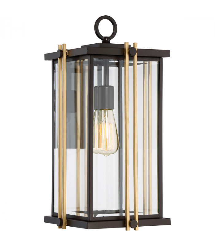 Goldenrod 1 Light Large Wall Lantern - Bronze Finish E27-1