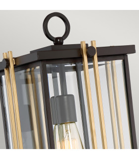 Goldenrod 1 Light Large Wall Lantern - Bronze Finish E27-2