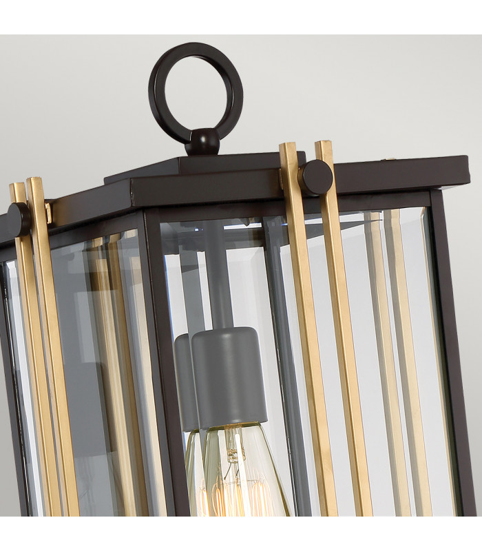 Goldenrod 1 Light Large Wall Lantern - Bronze Finish E27-2