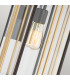 Goldenrod 1 Light Large Wall Lantern - Bronze Finish E27-3