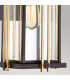 Goldenrod 1 Light Medium Wall Lantern - Bronze Finish E27-4