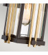 Goldenrod 1 Light Small Wall Lantern - Bronze Finish E27-3