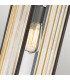 Goldenrod 1 Light Medium Chain Lantern - Bronze Finish E27-3