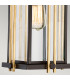 Goldenrod 1 Light Medium Chain Lantern - Bronze Finish E27-4