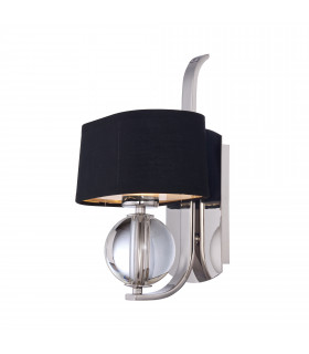 Gotham 1 Light Indoor Wall Light Imperial Silver G9-1