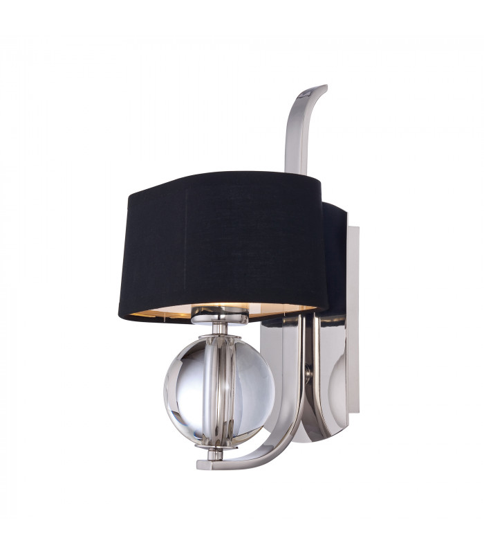 Gotham 1 Light Indoor Wall Light Imperial Silver G9-1