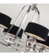 Gotham Multi Arm Chandelier 4 Light Imperial Silver Finish G9-5