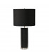 Ripple Black 1 Light Table Lamp - Black E27-1