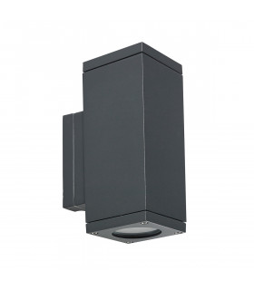 Sandvik Outdoor 2 Light Up & Down Wall Light Graphite IP65 GU10 LED-1
