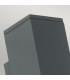 Sandvik Outdoor 2 Light Up & Down Wall Light Graphite IP65 GU10 LED-5