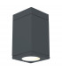 Sandvik Outdoor 1 Light Down Ceiling Light Graphite IP65 GU10 LED-1