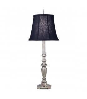 Maine 1 Light Table Lamp Antique Nickel E27