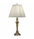 Roosevelt 1 Light Table Lamp Burnished Brass E27-1