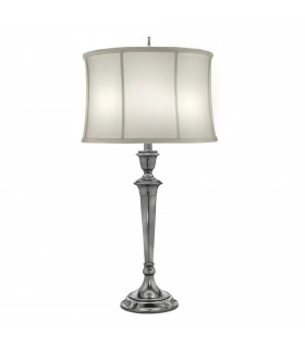 Syracuse 1 Light Table Lamp Antique Nickel E27