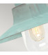 Sheldon 1 Light Outdoor Fisherman Dome Wall Light Verdigris IP44 E27-4