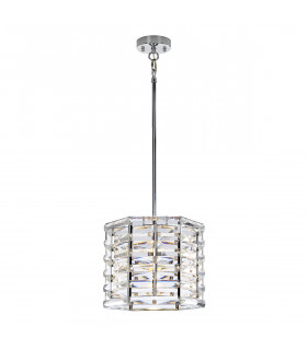 Shoal 1 Light Pendant Polished Nickel E27-1
