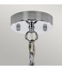 Shoal 1 Light Pendant Polished Nickel E27-3