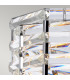 Shoal 1 Light Pendant Polished Nickel E27-4