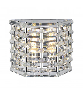 Shoal 2 Light Wall Light Polished Nickel E27-1