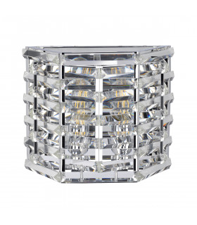Shoal 2 Light Wall Light Polished Nickel E27-2