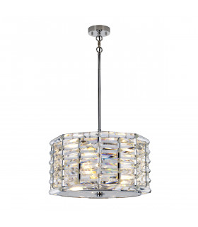 Shoal 4 Light Pendant Polished Nickel E27-1