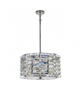 Shoal 4 Light Pendant Polished Nickel E27-2