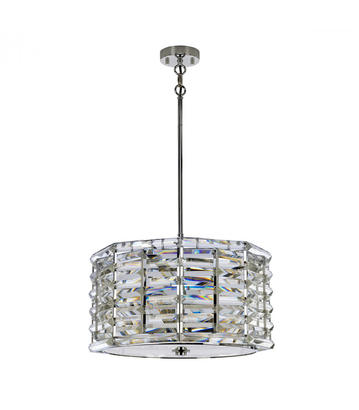 Shoal 4 Light Pendant Polished Nickel E27-2