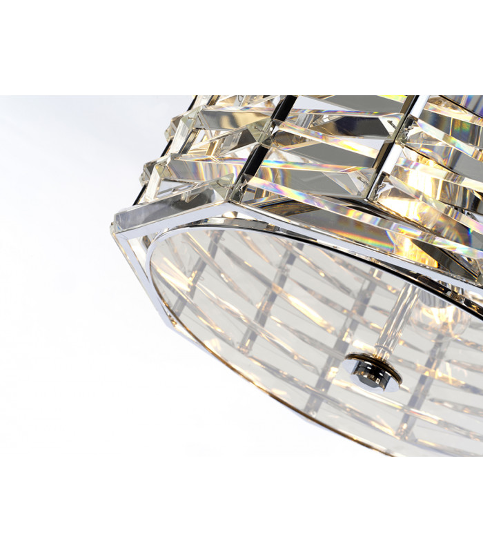 Shoal 4 Light Pendant Polished Nickel E27-3