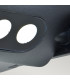 Sigmund LED 3 Light Wall Light - Graphite Finish-4