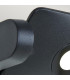Sigmund LED 3 Light Wall Light - Graphite Finish-5