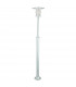 Stockholm Outdoor Single Lamp Post Galvanised E27-1
