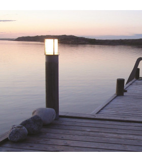 Stockholm Outdoor Large Bollard E27-2