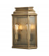 St Martins 2 Light Large Wall Lantern - Brass Finish IP44 E27-1