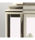 St Martins 1 Light Outdoor Wall Lantern Light Polished Nickel IP44 E27-4