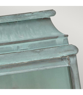 St Martins 1 Light Outdoor Wall Lantern Light Verdigris IP44 E27-2