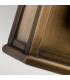 St Paul 1 Light Outdoor Wall Lantern Light Solid Brass IP44 E27-4