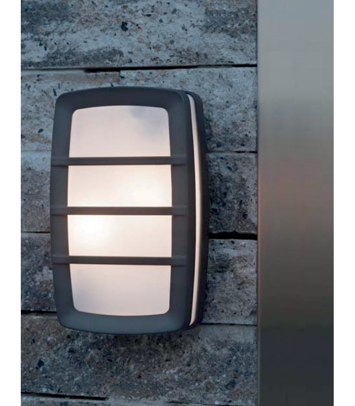 Sven 1 Light Wall/Ceiling Lantern  - Graphite Finish IP54 E27-2