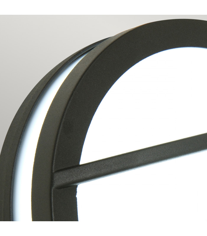 Sven 1 Light Wall/Ceiling Lantern  - Graphite Finish IP54 E27-3