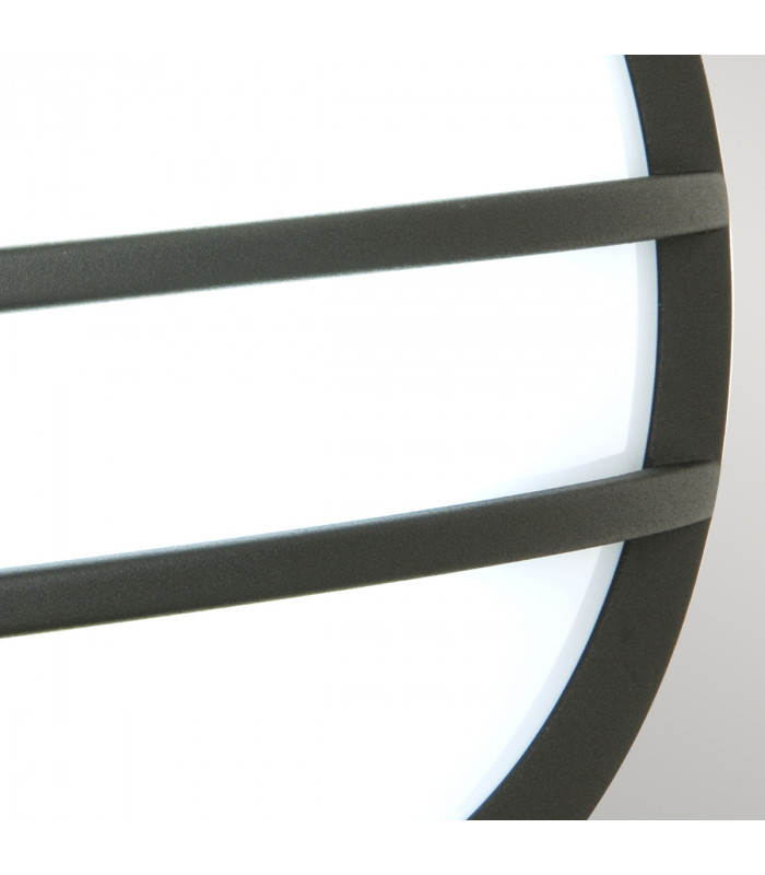Sven 1 Light Wall/Ceiling Lantern  - Graphite Finish IP54 E27-4