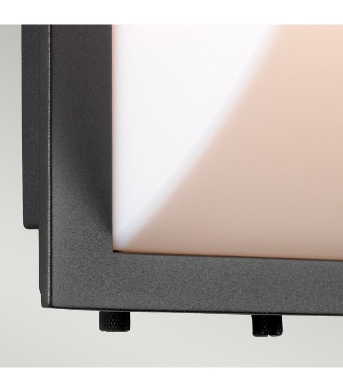 Sven 1 Light Wall Lantern  - Graphite Finish IP65 E27-4