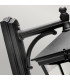 Turin 1 Light Outdoor Wall Lantern Light Black IP54 E27-2