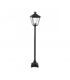 Turin Outdoor Pillar Lantern Black E27-1