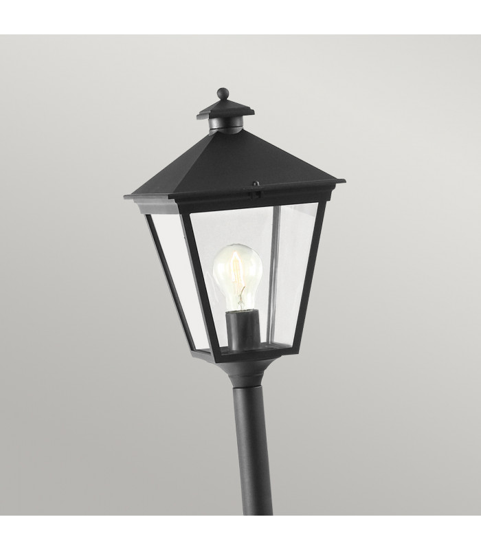 Turin Outdoor Pillar Lantern Black E27-2