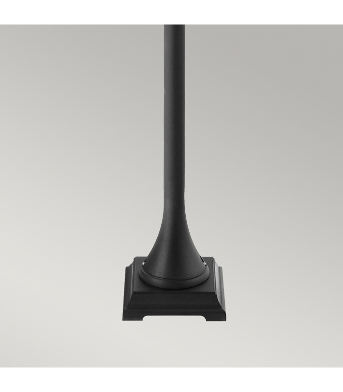 Turin Outdoor Pillar Lantern Black E27-3