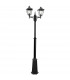Turin Outdoor Twin Lamp Post E27-1