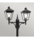 Turin Outdoor Twin Lamp Post E27-2