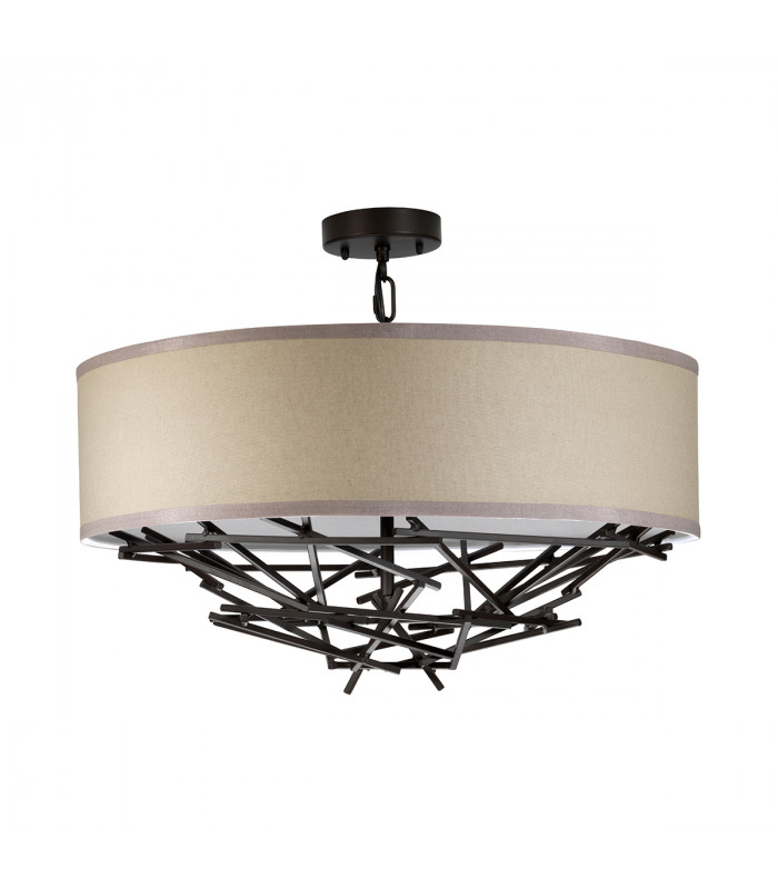 Taiko 4 Light Pendant Olde Bronze-4