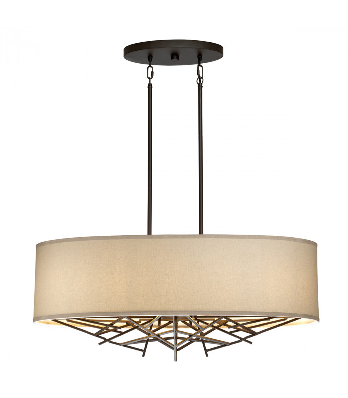 Taiko 5 Light Island Pendant Olde Bronze-1