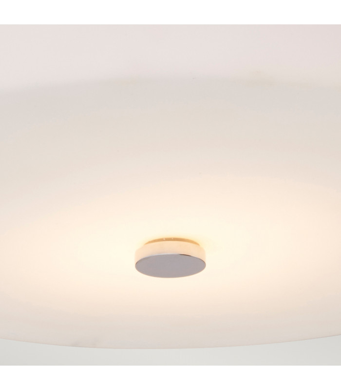 Tamar 1 Light Large Flush Light - Polished Chrome-3