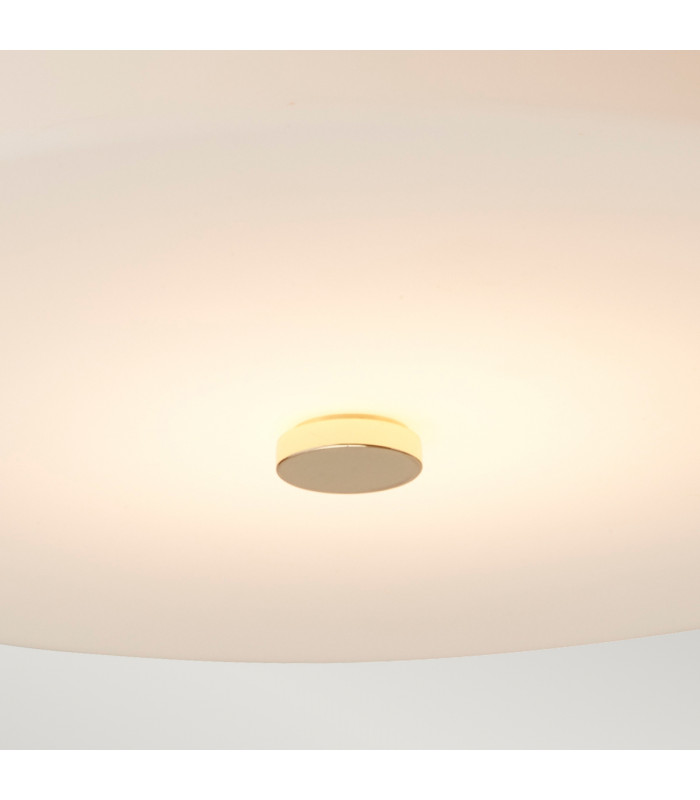 Tamar 1 Light Large Flush Light - Polished Gold-3